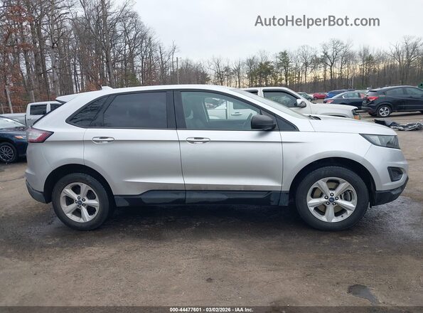2FMPK4G98HBB72741 2017 FORD EDGE Silver Rear interior view