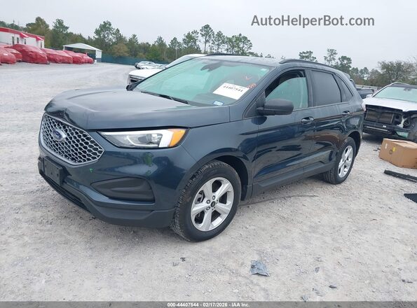 2FMPK4G98PBA11658 2023 FORD EDGE Gray Առջևի ձախ երեք քառորդ տեսարան