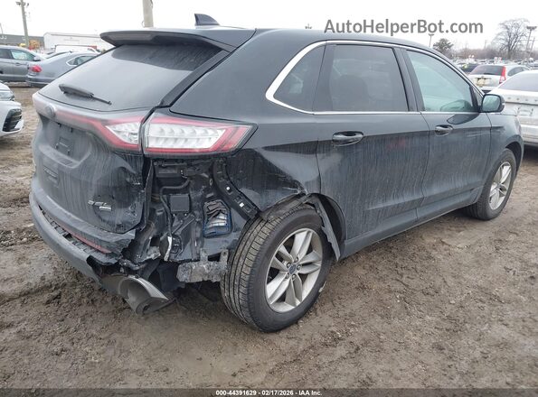 2FMPK4J80HBB82793 2017 FORD EDGE Black Tył prawy