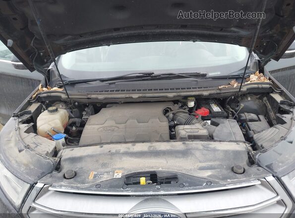 2FMPK4J80HBB82793 2017 FORD EDGE Black Widok z tyłu