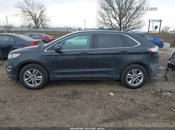2FMPK4J80HBB82793 2017 FORD EDGE Black Widok wnętrza 360 stopni
