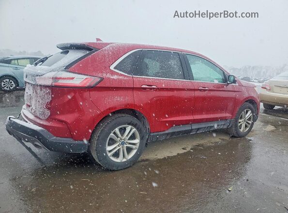 2FMPK4J90KBB08452 2019 FORD EDGE Red 