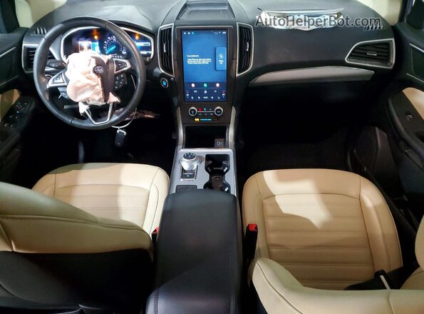 2FMPK4J90MBA34713 2021 FORD EDGE White წინა პანელის ხედი