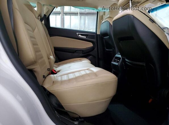 2FMPK4J90MBA34713 2021 FORD EDGE White უკანა სალონის ხედი