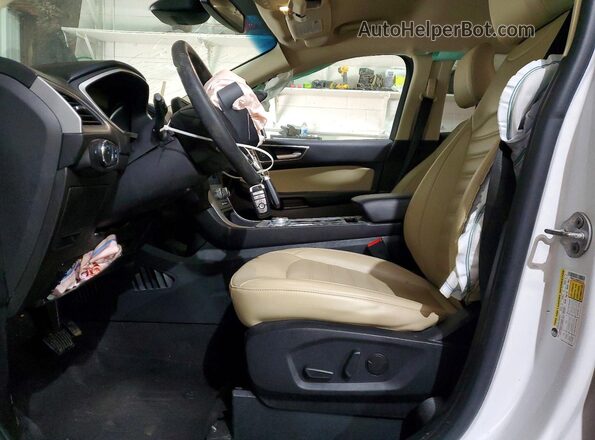 2FMPK4J90MBA34713 2021 FORD EDGE White წინა სალონის ხედი