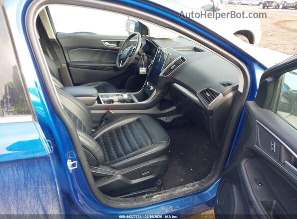 2FMPK4J90RBA14226 2024 FORD EDGE Blue Front interior view