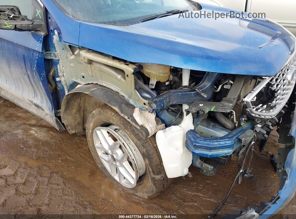 2FMPK4J90RBA14226 2024 FORD EDGE Blue Front view