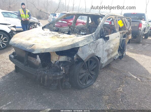 2FMPK4J91NBB07346 2022 FORD EDGE Black Передня ліва чверть