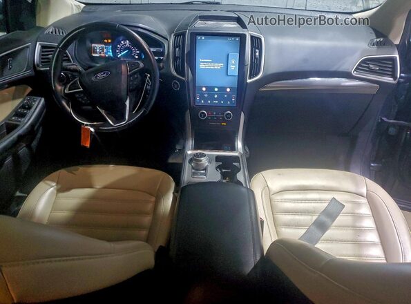 2FMPK4J92NBB10515 2022 FORD EDGE Gray Vista del salpicadero