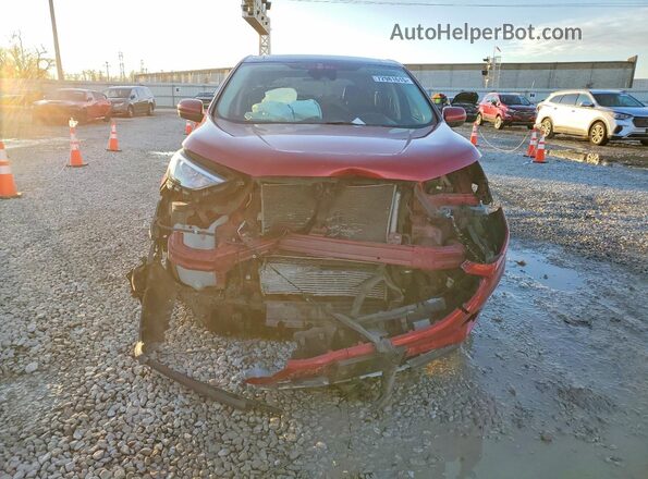 2FMPK4J92PBA12832 2023 FORD EDGE Red Widok z przodu