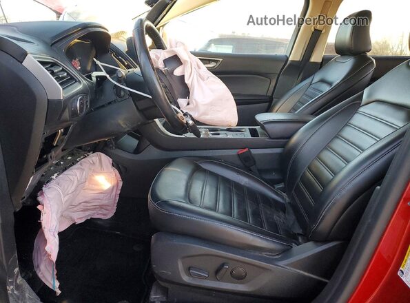 2FMPK4J92PBA12832 2023 FORD EDGE Red Widok wnętrza z przodu