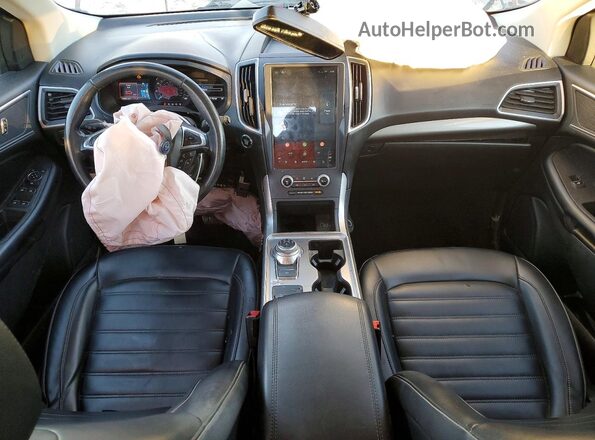 2FMPK4J92PBA12832 2023 FORD EDGE Red Widok deski rozdzielczej