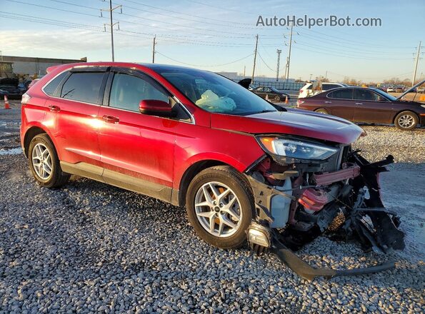2FMPK4J92PBA12832 2023 FORD EDGE Red Przód prawy