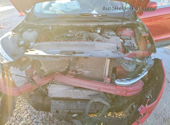 2FMPK4J92PBA12832 2023 FORD EDGE Red Widok komory silnika