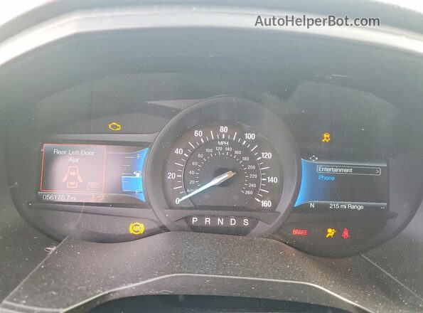 2FMPK4J92RBA79286 2024 FORD EDGE Gray ხელსაწყოთა პანელის ხედი