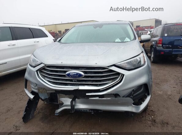 2FMPK4J94NBA40015 2022 FORD EDGE Silver Widok deski rozdzielczej