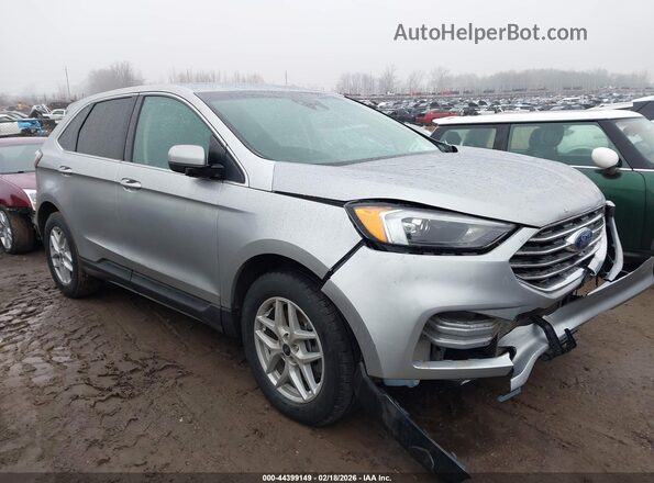 2FMPK4J94NBA40015 2022 FORD EDGE Silver Widok zestawu wskaźników