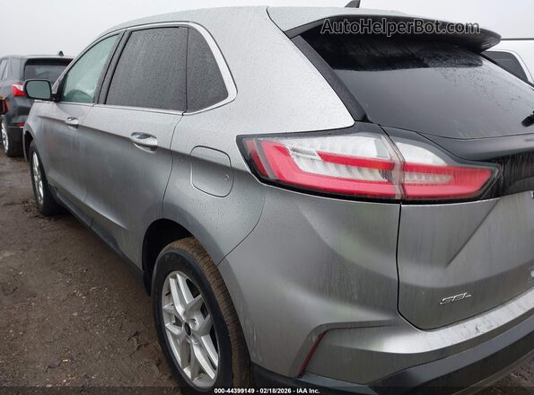 2FMPK4J94NBA40015 2022 FORD EDGE Silver Tył lewy