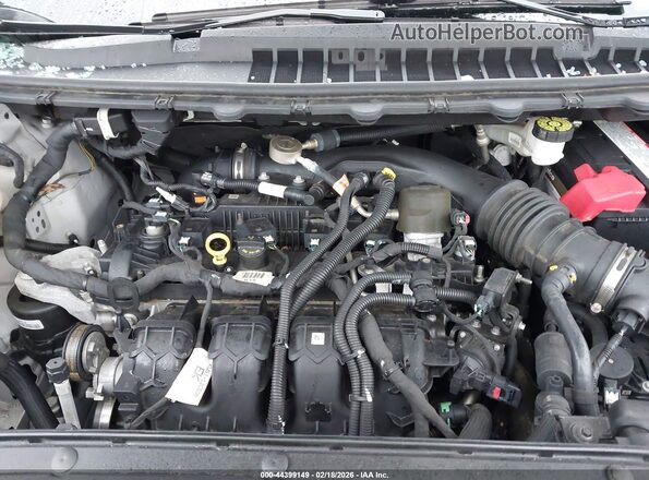 2FMPK4J94NBA40015 2022 FORD EDGE Silver Widok z tyłu