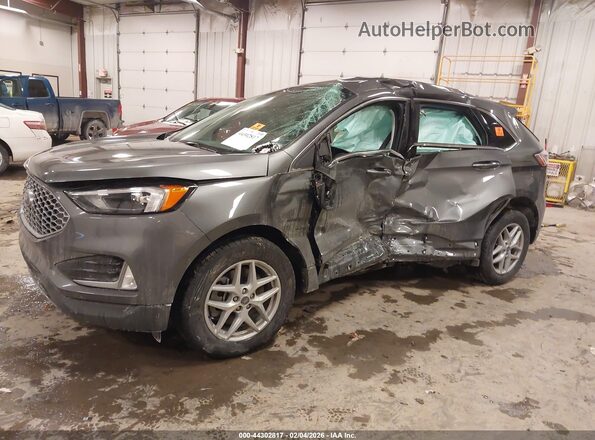 2FMPK4J94RBB05564 2024 FORD EDGE Gray წინა მარცხენა ხედი სამი მეოთხედიდან