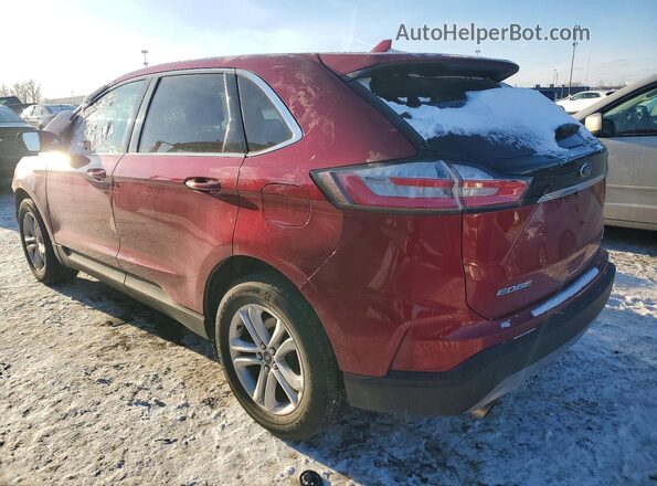 2FMPK4J96KBC31527 2019 FORD EDGE Red 