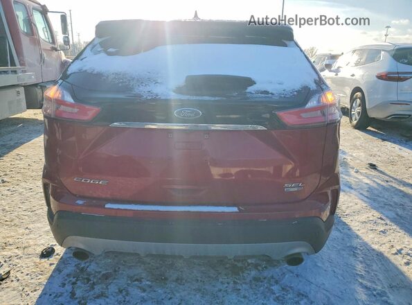 2FMPK4J96KBC31527 2019 FORD EDGE Red 