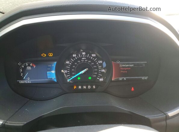 2FMPK4J96KBC31527 2019 FORD EDGE Red 