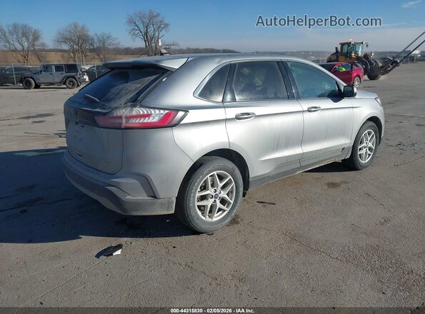 2FMPK4J97NBA55026 2022 FORD EDGE Silver Հետևի աջ