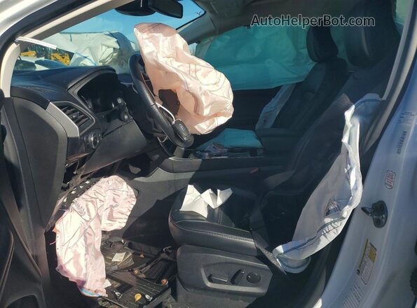 2FMPK4J97PBA29917 2023 FORD EDGE White Вид салону спереду