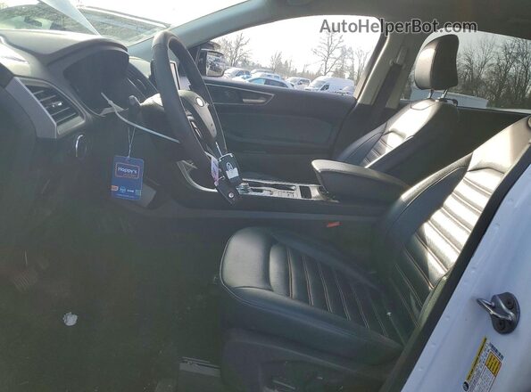 2FMPK4J97PBA40917 2023 FORD EDGE White Вид салону спереду