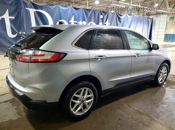 2FMPK4J98NBA53916 2022 FORD EDGE Silver Rear right