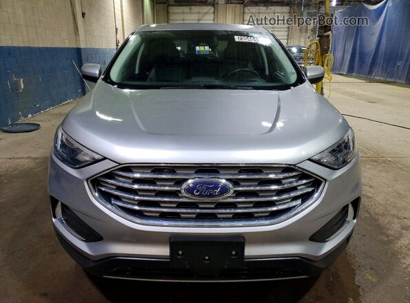 2FMPK4J98NBA53916 2022 FORD EDGE Silver Front view