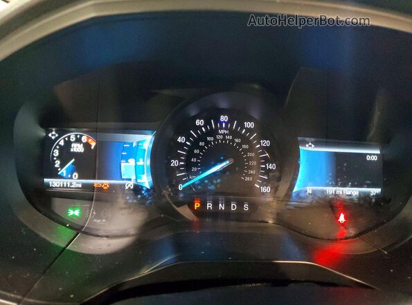 2FMPK4J98NBA53916 2022 FORD EDGE Silver Instrument cluster view