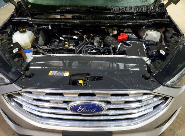 2FMPK4J98NBA53916 2022 FORD EDGE Silver Engine compartment view