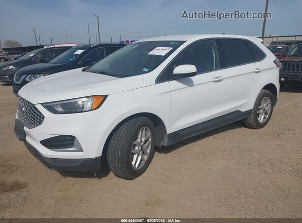 2FMPK4J99RBB00862 2024 FORD EDGE White Przód lewy
