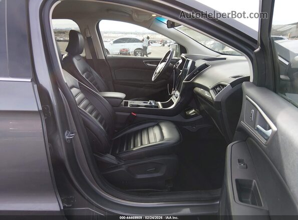 2FMPK4J9XPBA20399 2023 FORD EDGE Gray Вид салону спереду
