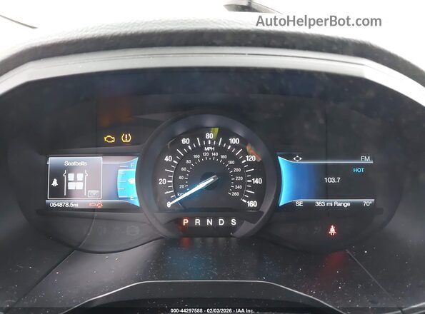 2FMPK4J9XPBA29457 2023 FORD EDGE White Вид задніх сидінь