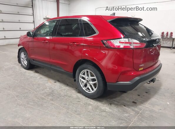 2FMPK4J9XRBA47377 2024 FORD EDGE Red Հետևի ձախ