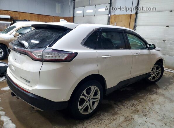 2FMPK4K94GBC51264 2016 FORD EDGE Белый Задняя правая четверть