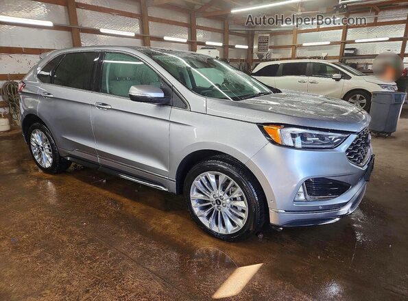 2FMPK4K94NBA61462 2022 FORD EDGE Silver Առջևի աջ