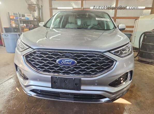 2FMPK4K94NBA61462 2022 FORD EDGE Silver Դիմացի տեսք