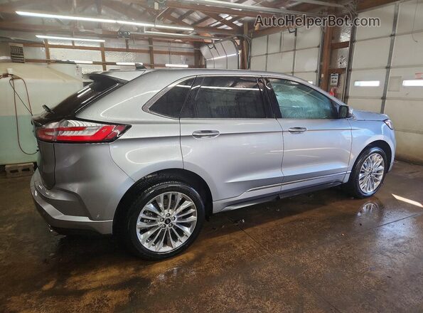 2FMPK4K94NBA61462 2022 FORD EDGE Silver Հետևի աջ