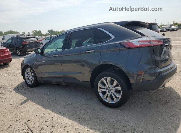 2FMPK4K97KBB43505 2019 FORD EDGE Gray Հետևի ձախ