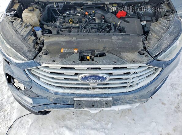 2FMPK4K98KBC65483 2019 FORD EDGE Blue 