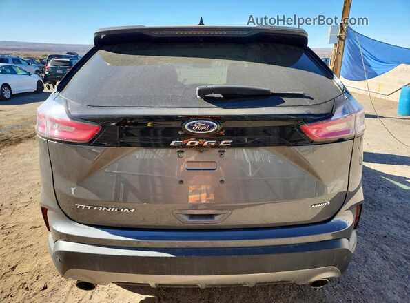 2FMPK4K98PBA49334 2023 FORD EDGE Gray Widok z tyłu