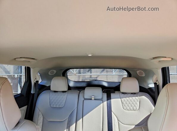2FMPK4K98PBA49334 2023 FORD EDGE Gray Widok tylnych siedzeń