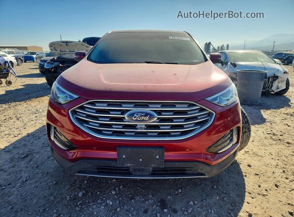 2FMPK4K99KBC09486 2019 FORD EDGE Red 