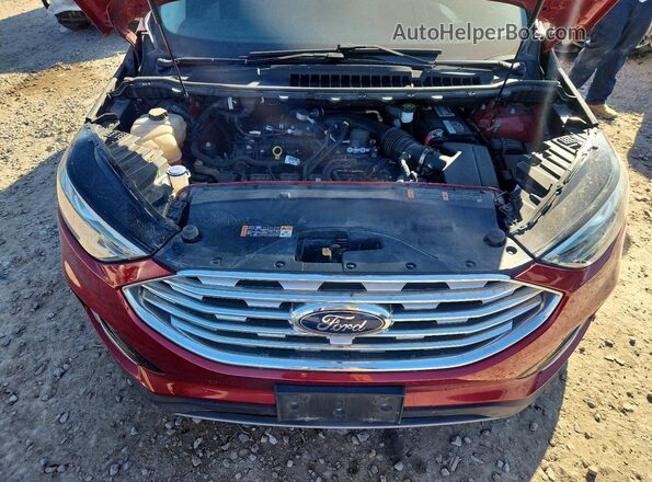 2FMPK4K99KBC09486 2019 FORD EDGE Red 
