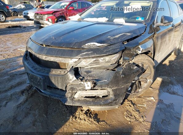 2G1105S30J9158301 2018 CHEVROLET IMPALA Black Widok z przodu