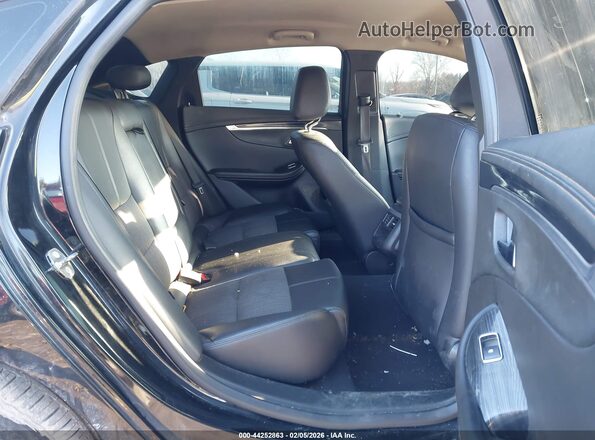 2G1105S30J9158301 2018 CHEVROLET IMPALA Black Widok naklejki z numerem VIN